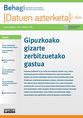 Boletín Behagi - Análisis de datos nº2 - Gasto en servicios sociales de Gipuzkoa