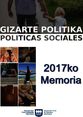 Gizarte Politikako Departamentuko 2017ko memoria